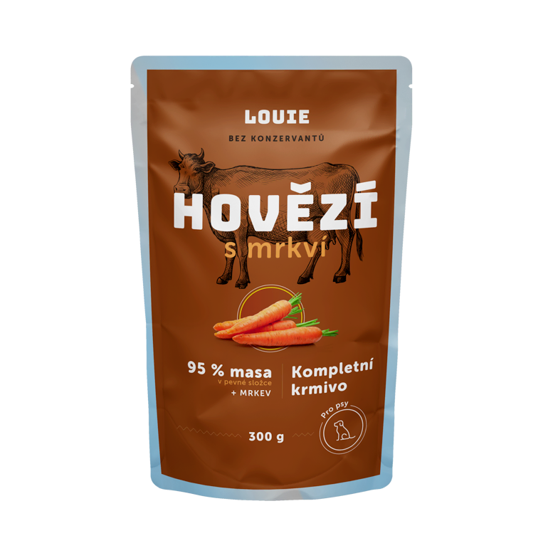 Hovädzia kapsička s mrkvou 300g