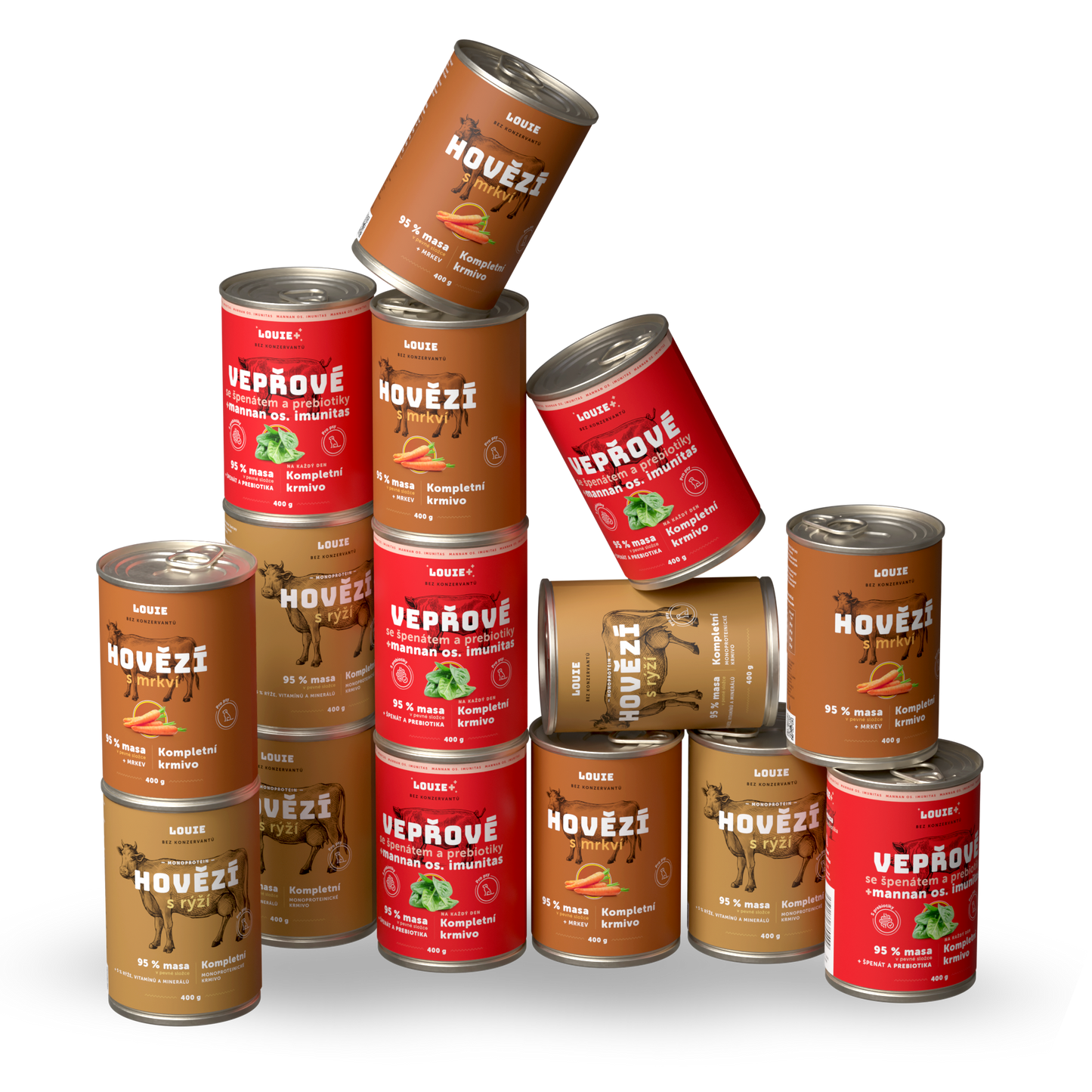 Balíček pre mäsožravcov - 15ks