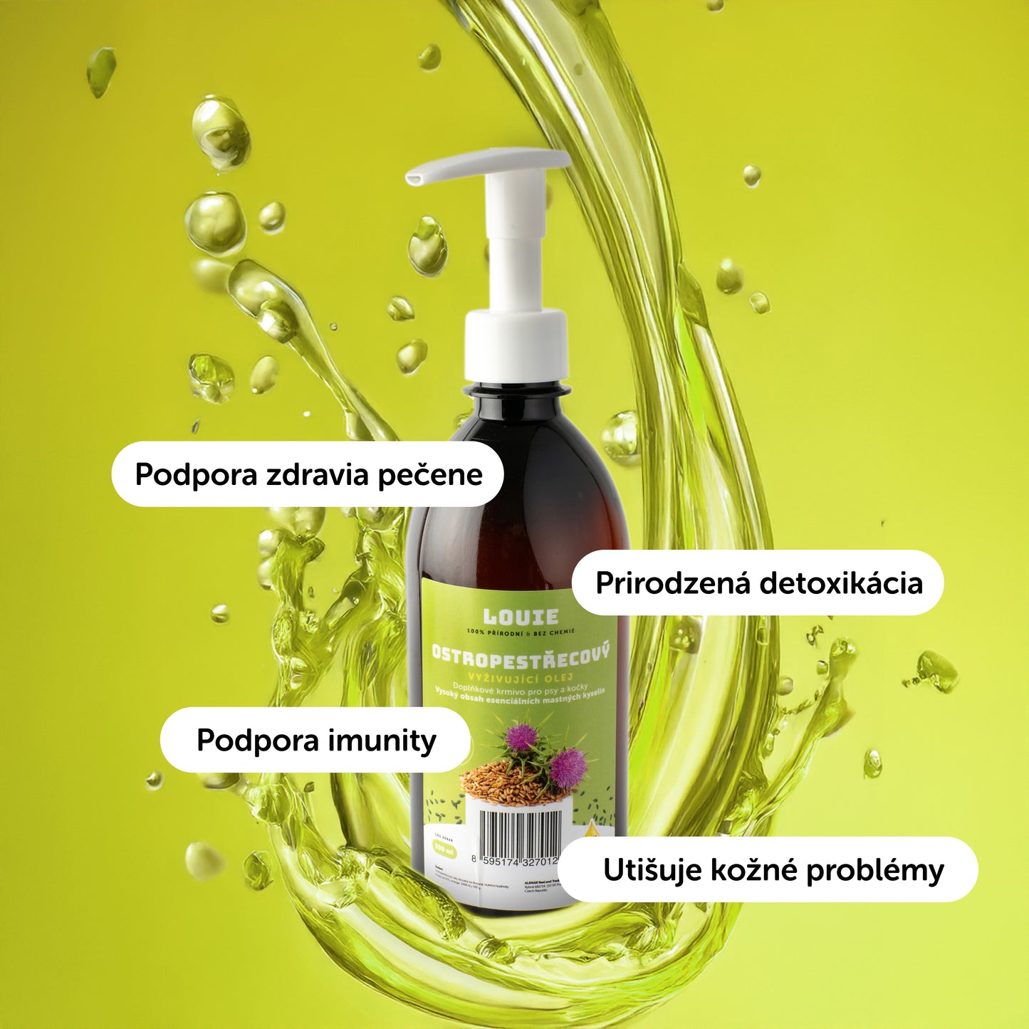 Pestrecový vyživujúci olej – 500 ml