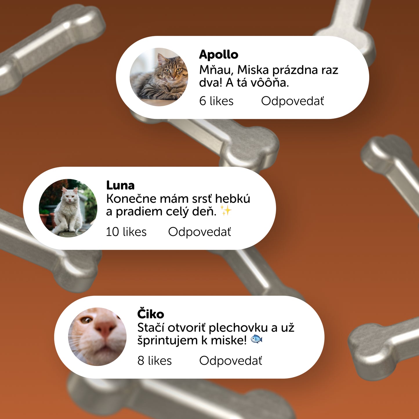 Mačací ochutnávkový balíček 200g - 16ks