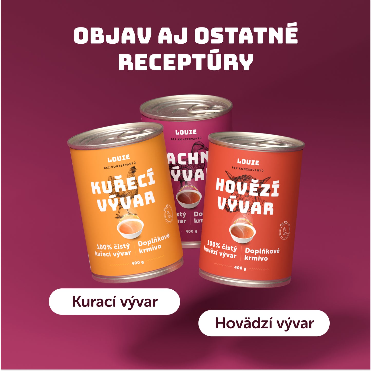 Kačací vývar 400 g