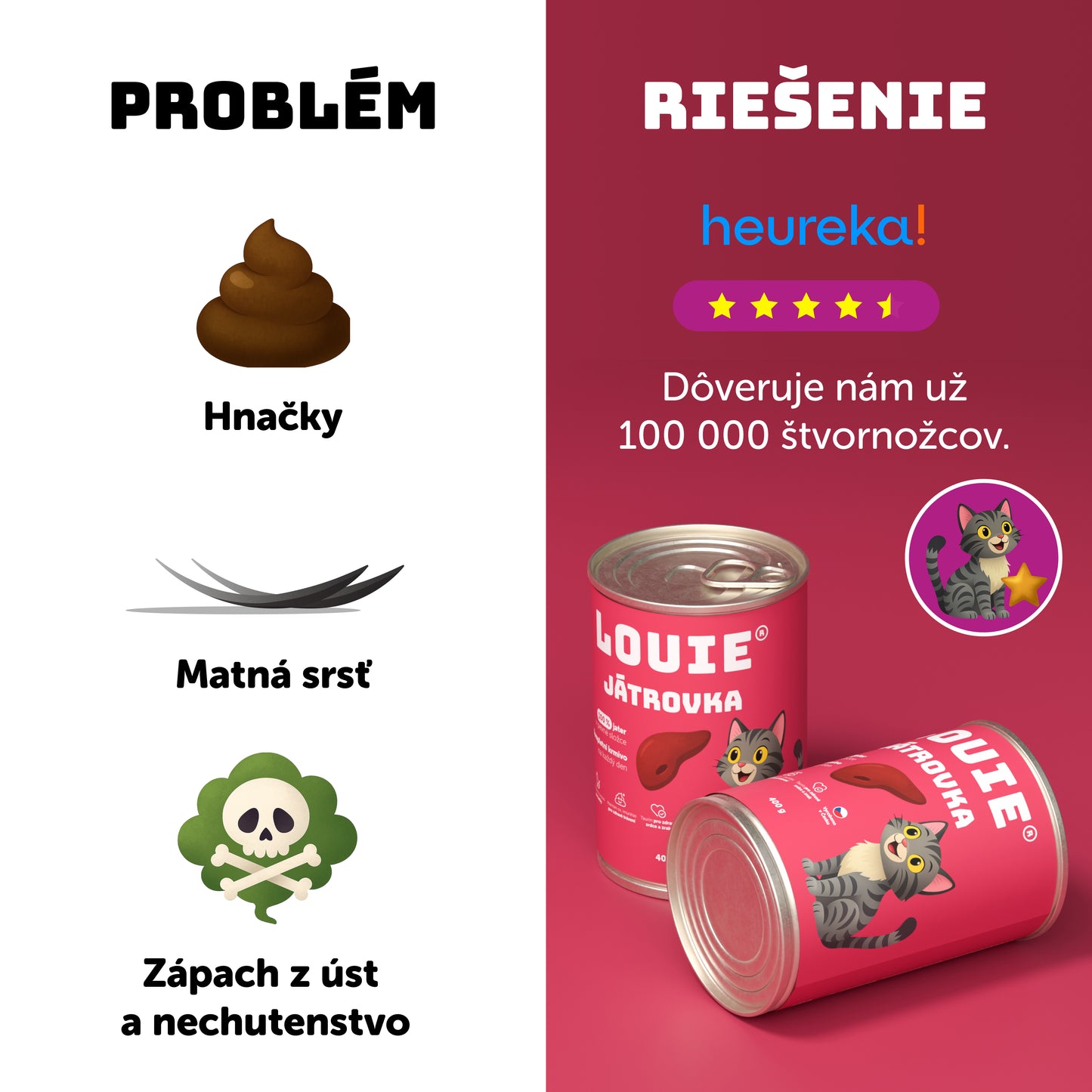 Výhodné balenie 8 ks - Pečeňová s prebiotikami 400g