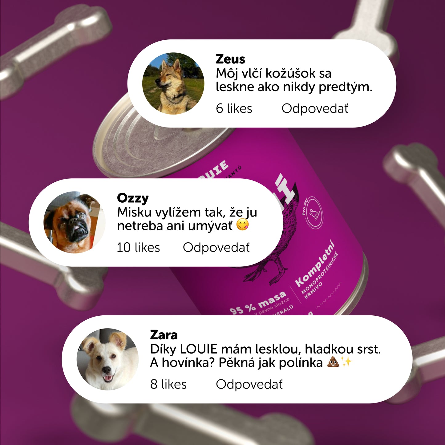 Kačacie s ryžou 800g