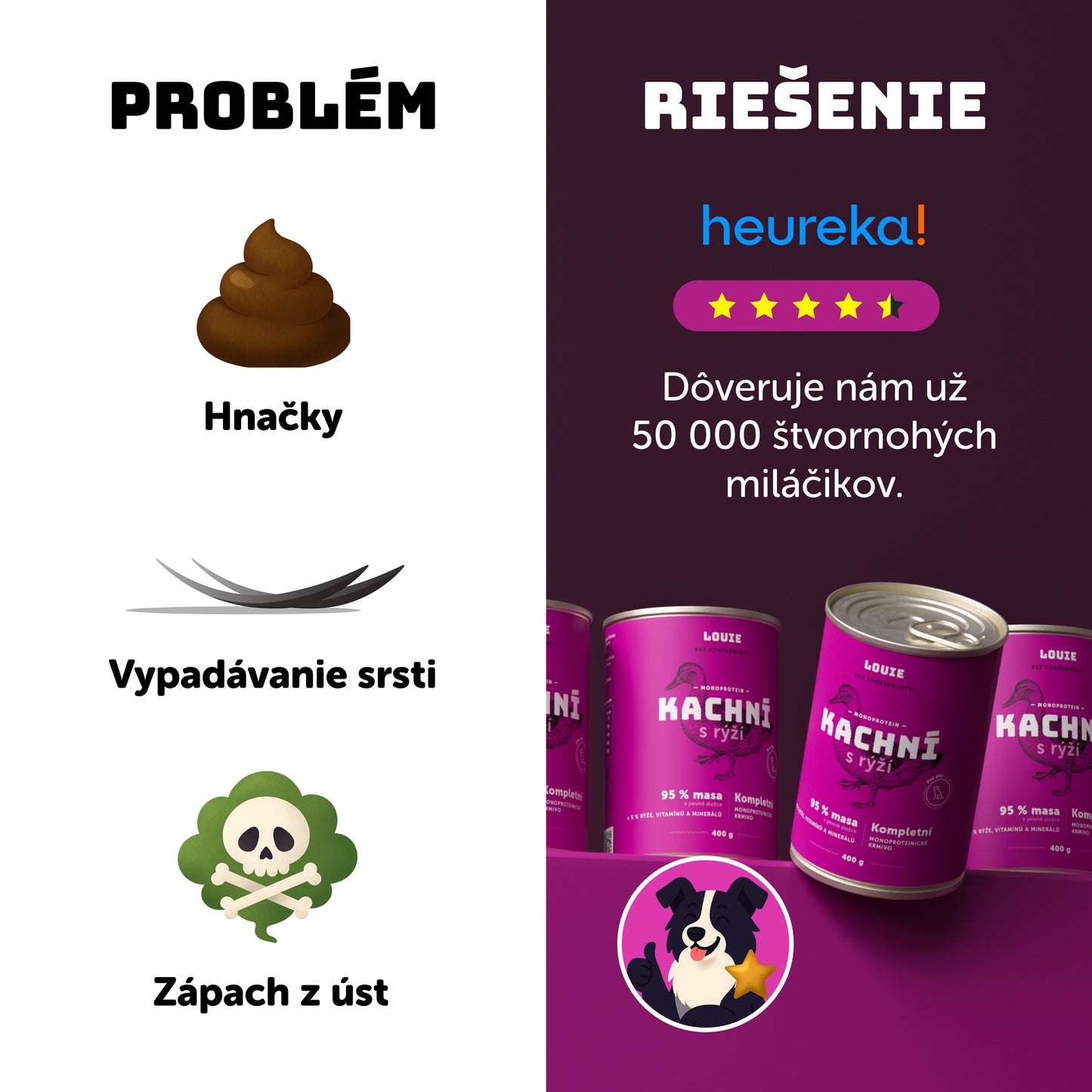 Kačacie s ryžou 800g