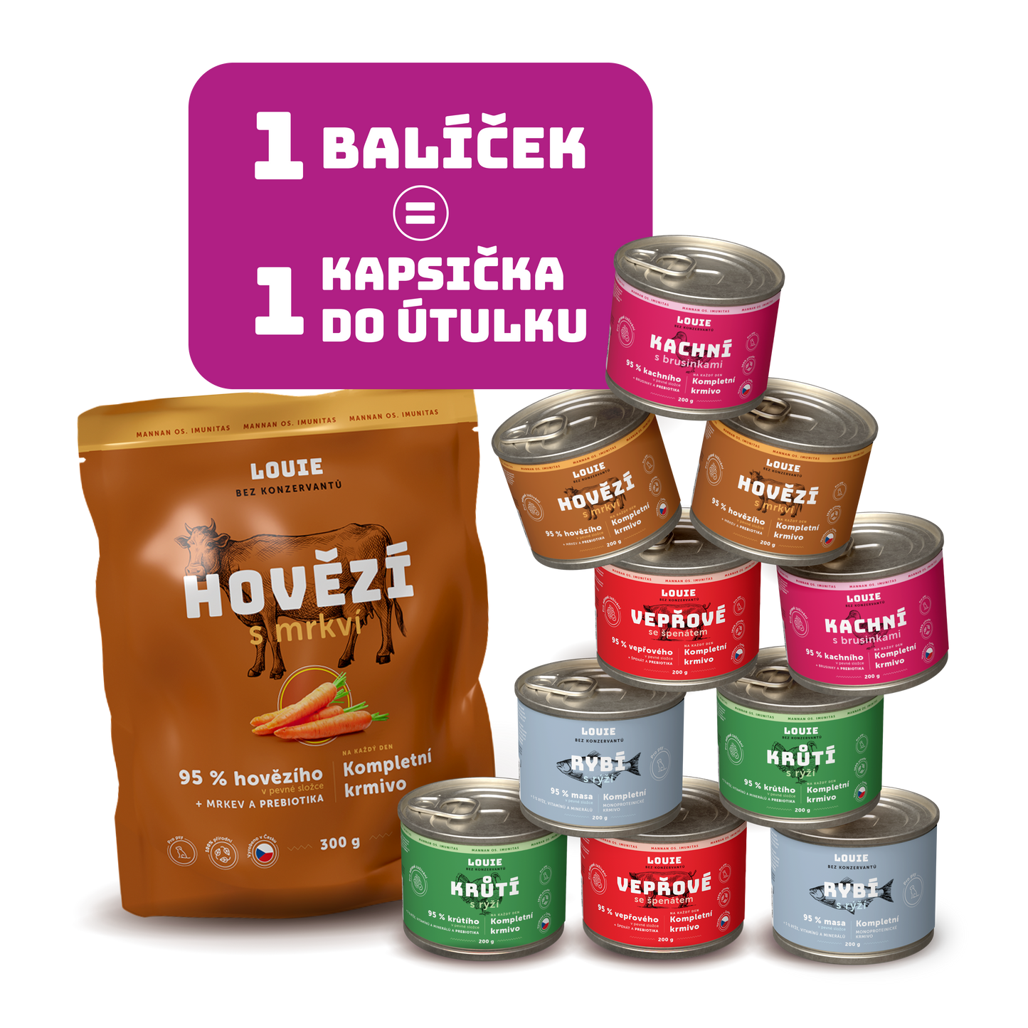 Naplň prázdne bruško | 10 ks | 200 g