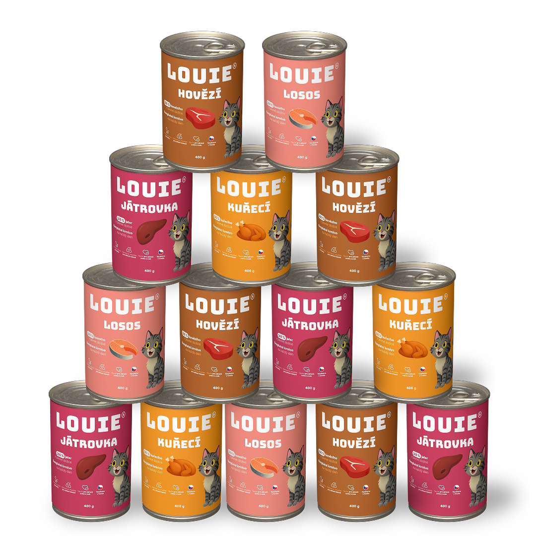 Mačací ochutnávkový balíček 400g - 14ks