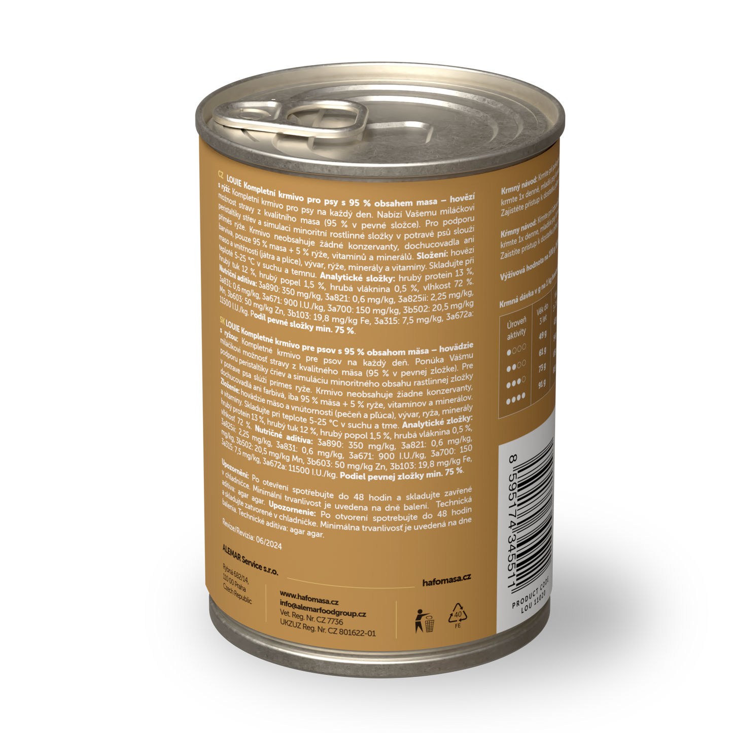 Hovädzie s ryžou 400g