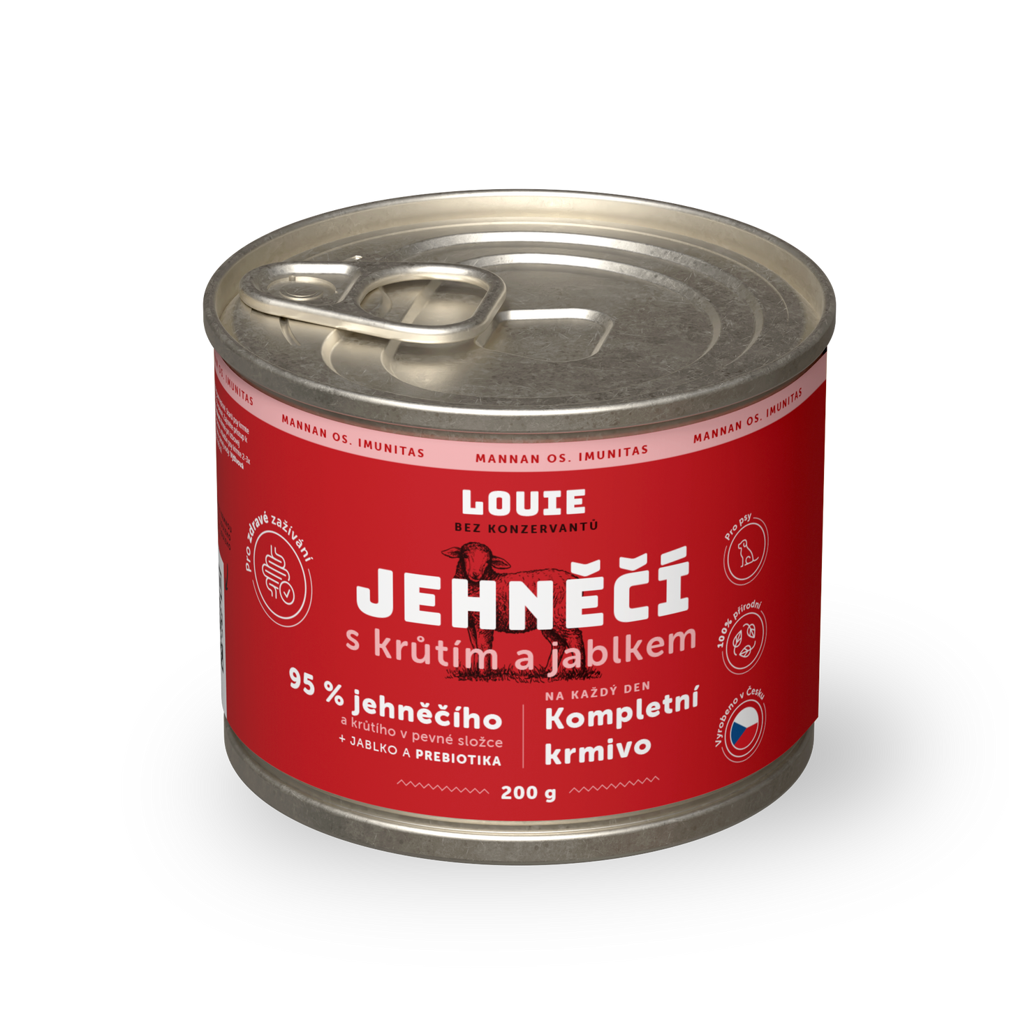 Jahňacie s morčacím a jablkom 200g