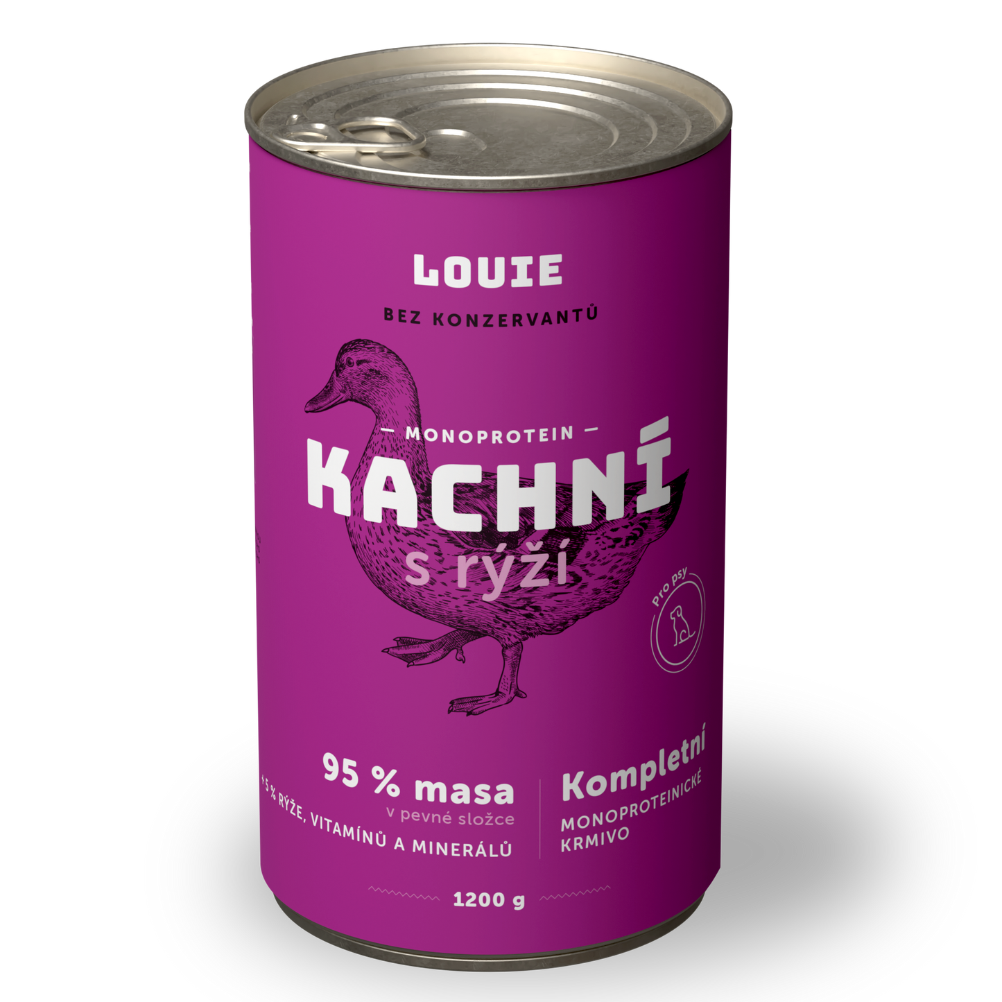 Kačacie s ryžou 1200g