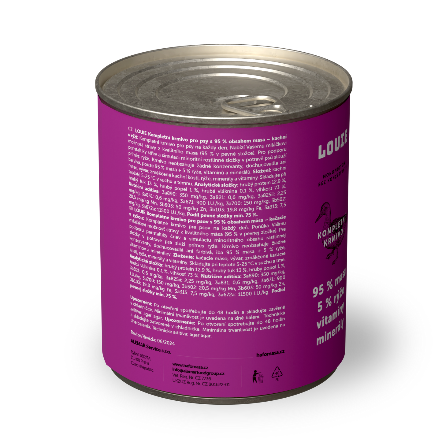 Kačacie s ryžou 800g