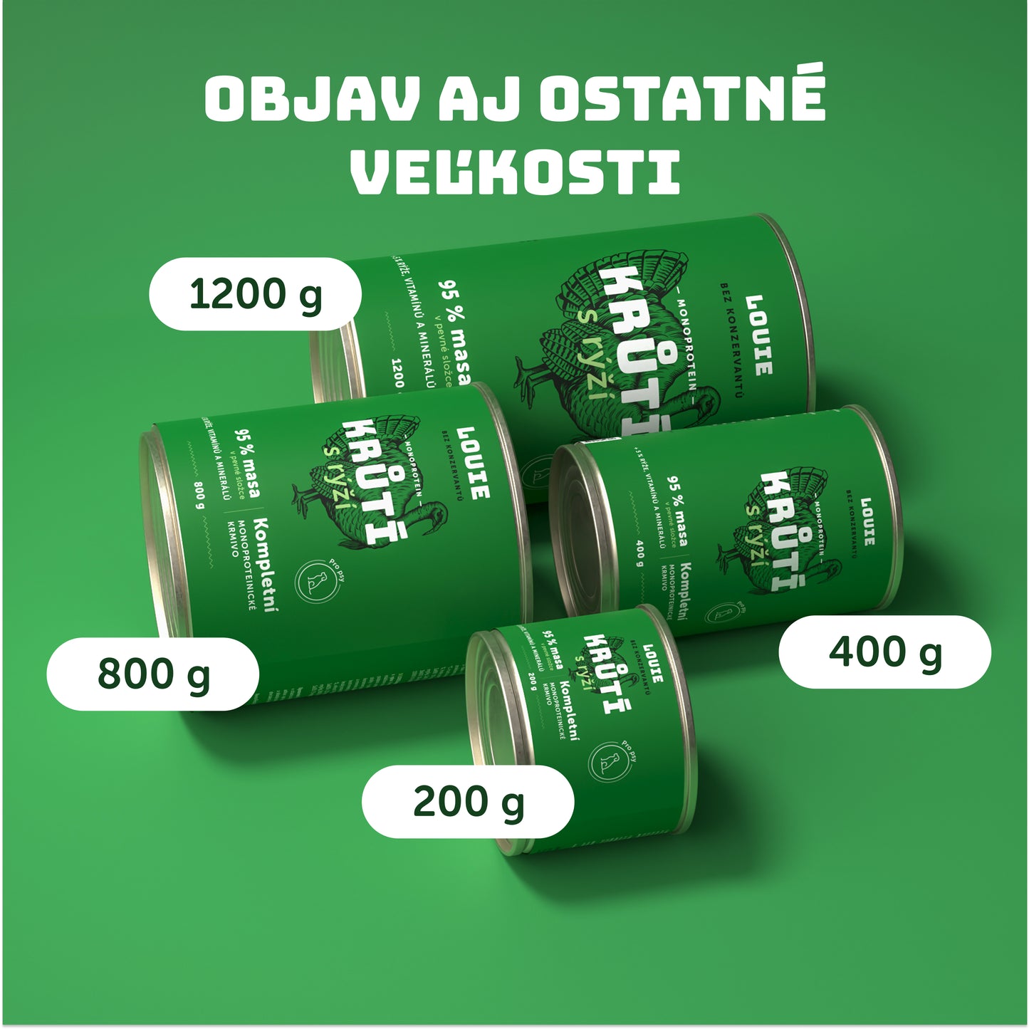 Morčacie s ryžou 1200g