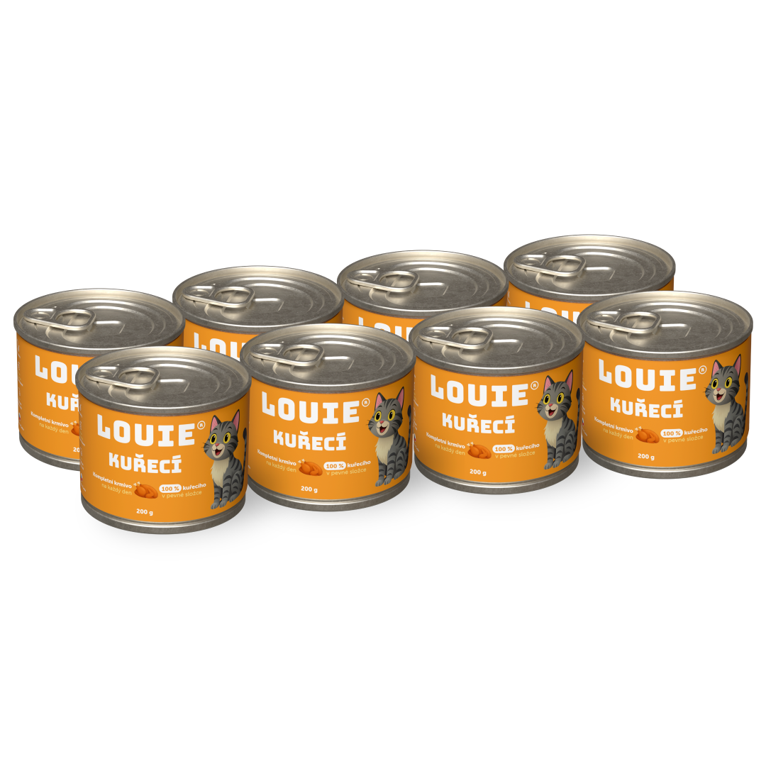 Výhodné balenie 8 ks - Kuracie s prebiotikami 200g