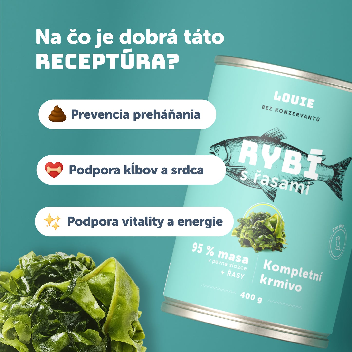 Rybacia kapsička s riasami 300g