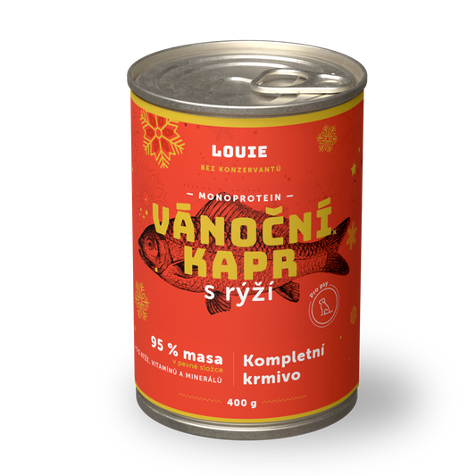 Vianočný kapor s ryžou 400g