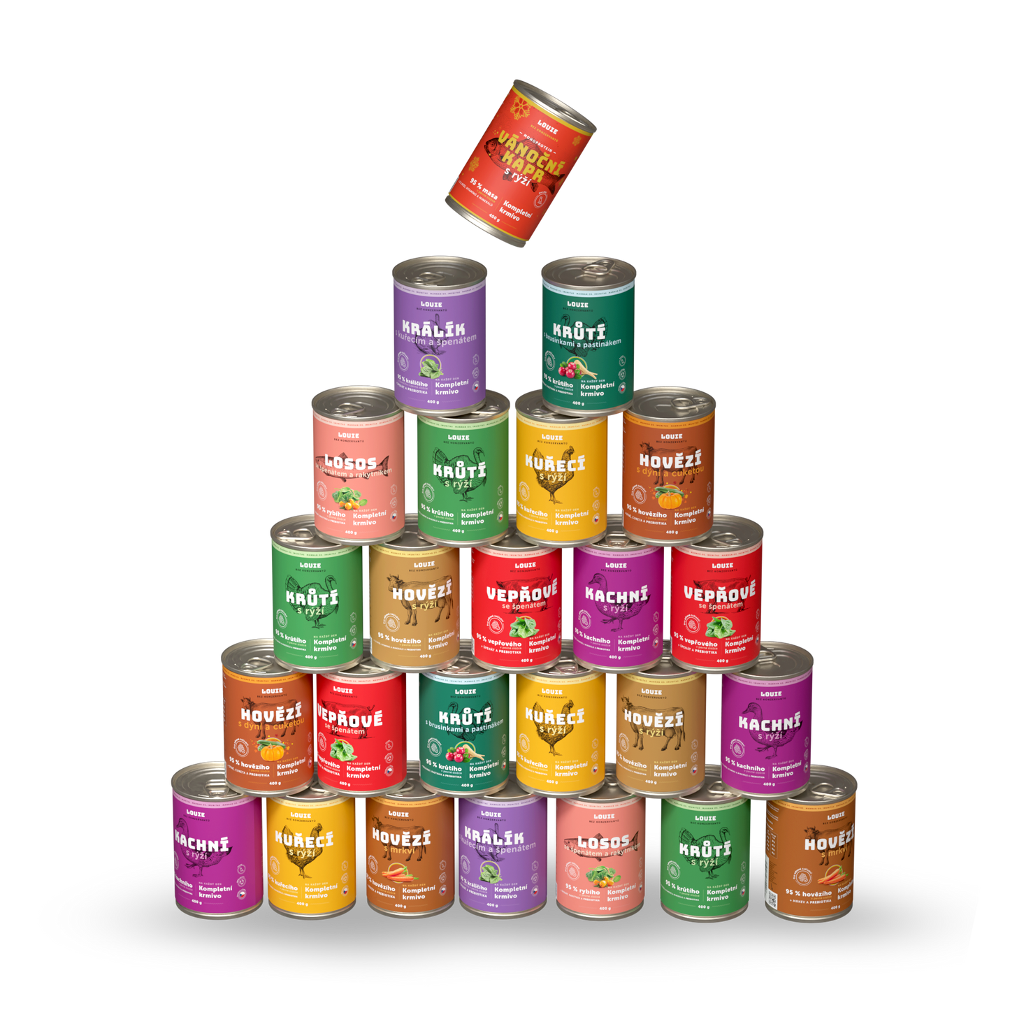 Adventný balíček 24ks + Vianočný kapor zadarmo - 400g