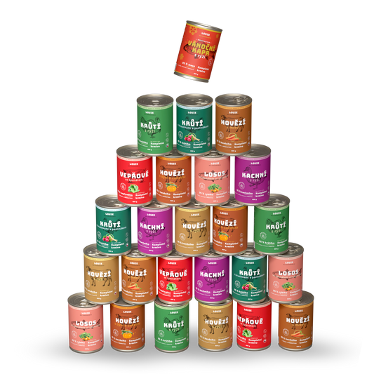 Adventný balíček bez kuracieho 24ks + Vianočný kapor zadarmo 400g