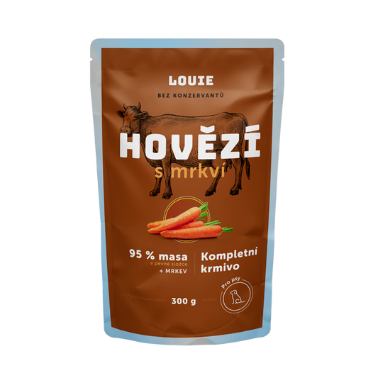 Hovädzia kapsička s mrkvou 300g