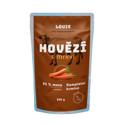 Hovädzia kapsička s mrkvou 300g