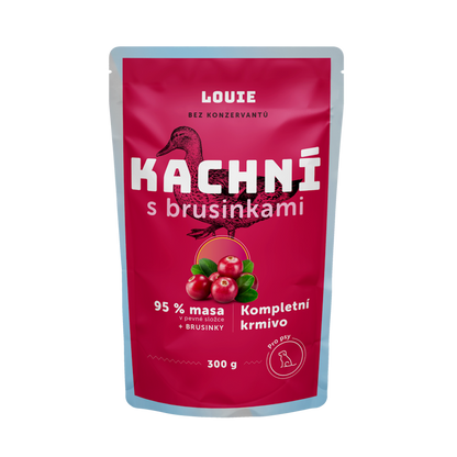 Kačacia kapsička s brusnicami 300g