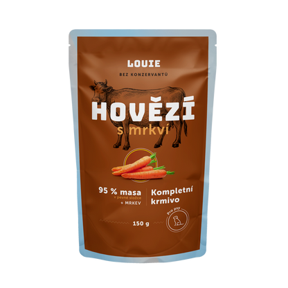 Hovädzia kapsička s mrkvou 150g