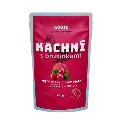 Kačacia kapsička s brusnicami 150g