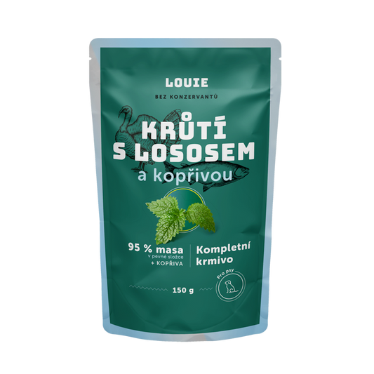 Morčacia kapsička s lossom a žihľavou 150g