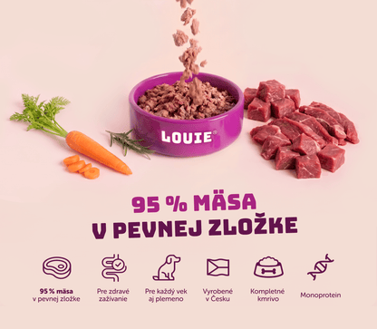Hovädzie s mrkvou | 8ks | 400g