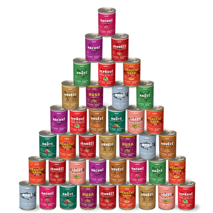 Ochutnávkový balíček 40ks Bez kuracieho - 400g