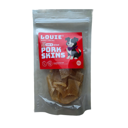 Sušené bravčové kože - 100g