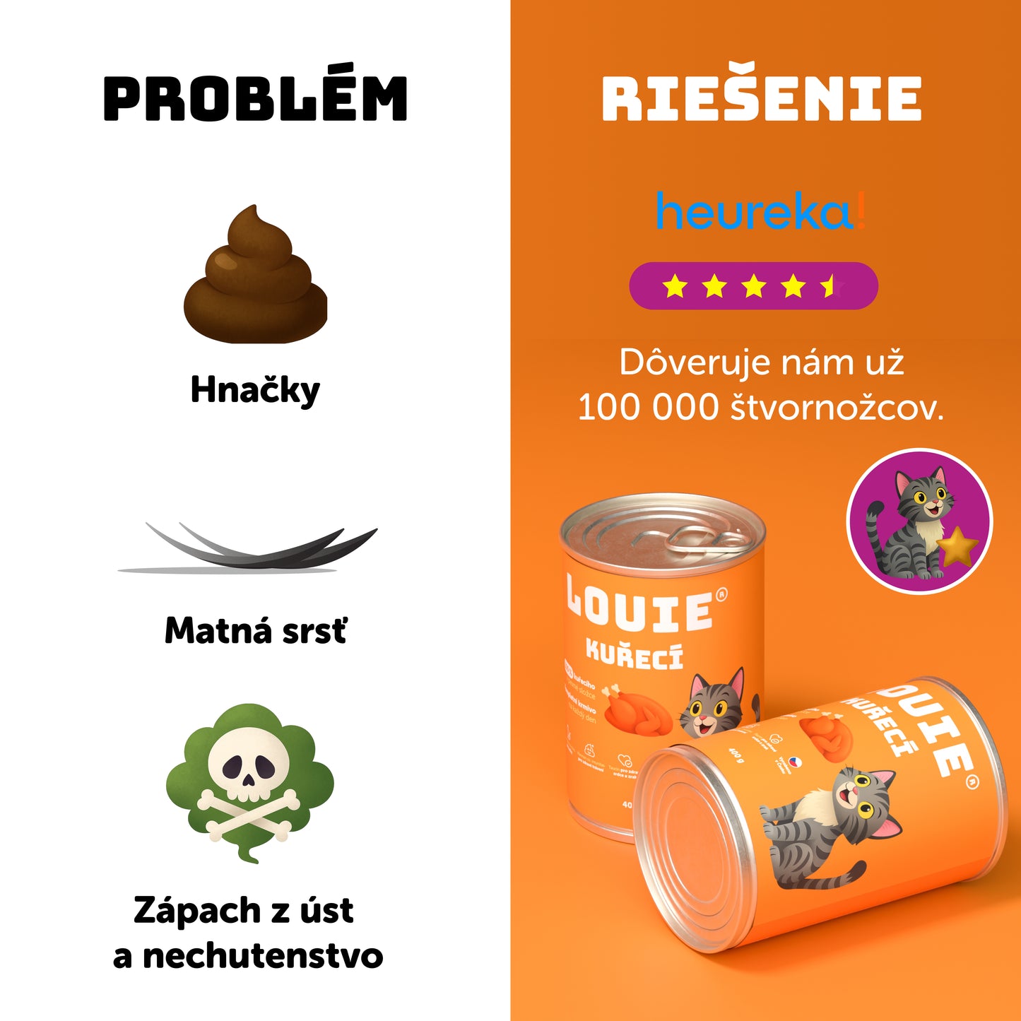 Výhodné balenie 8 ks - Kuracie s prebiotikami 400g