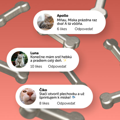 Mačací ochutnávkový balíček 400g - 14ks