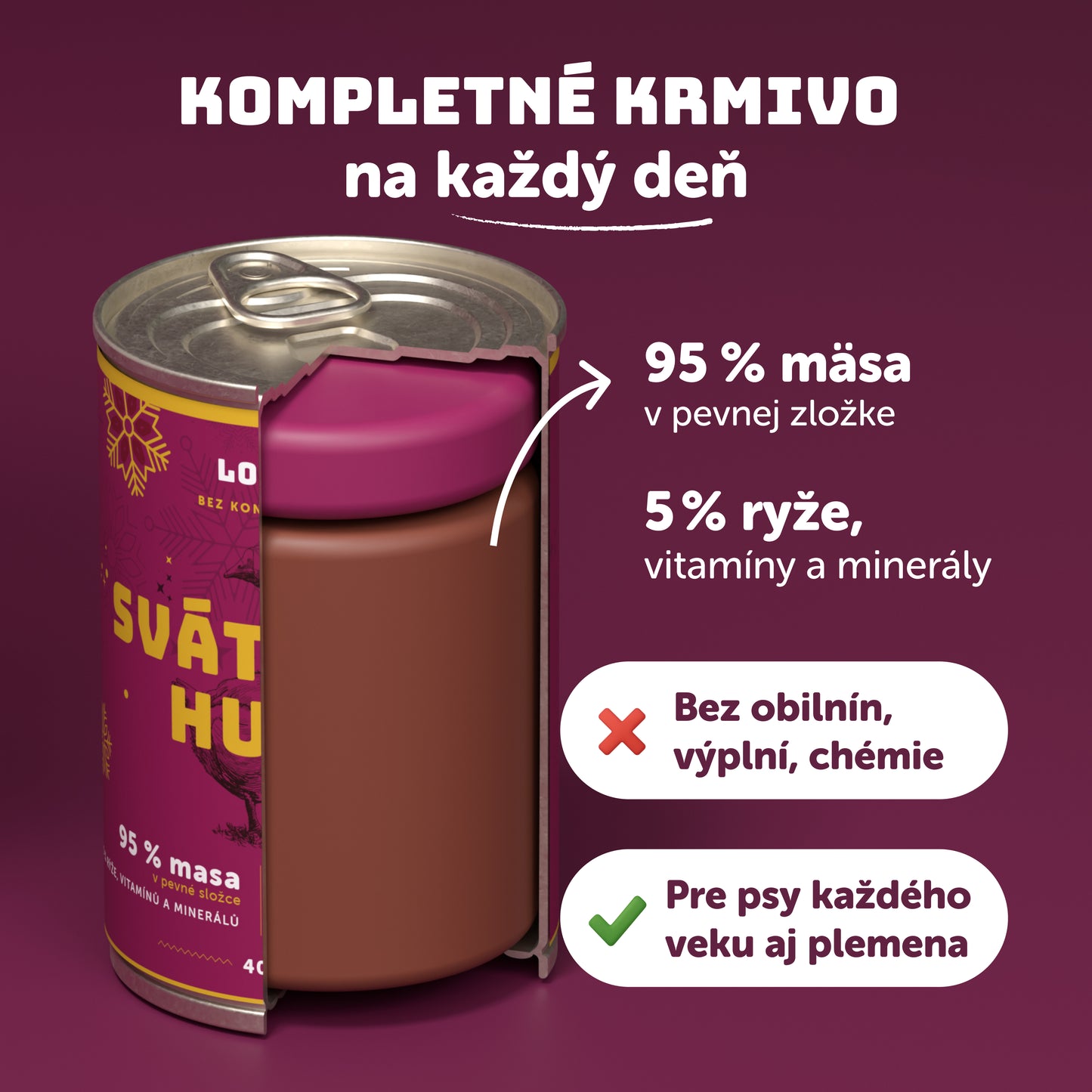 Sviatočná hus 400 g