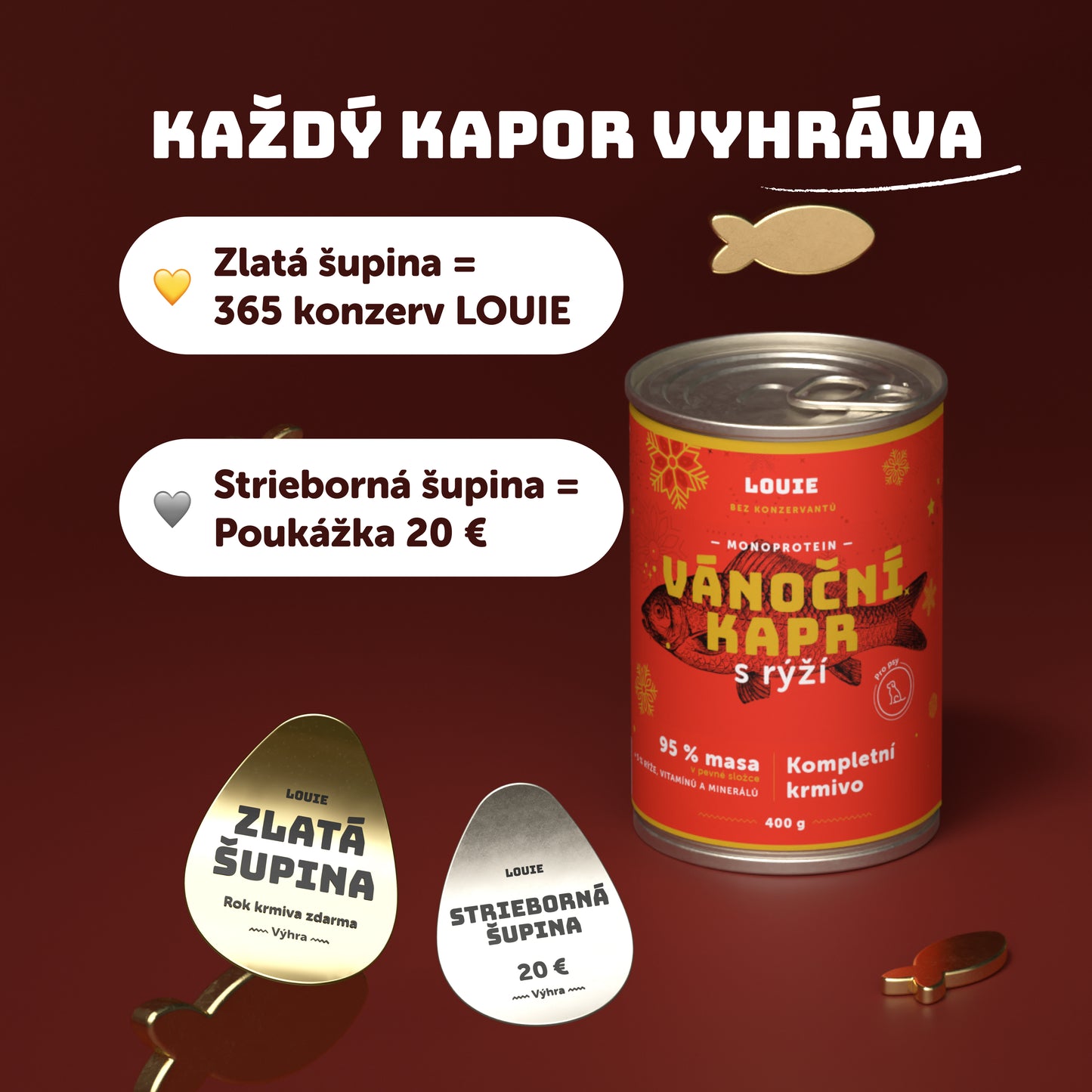 Súťaž: Zlatá alebo Strieborná šupina