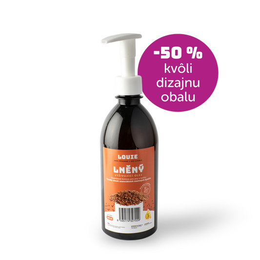 Ľanový vyživujúci olej – 500ml