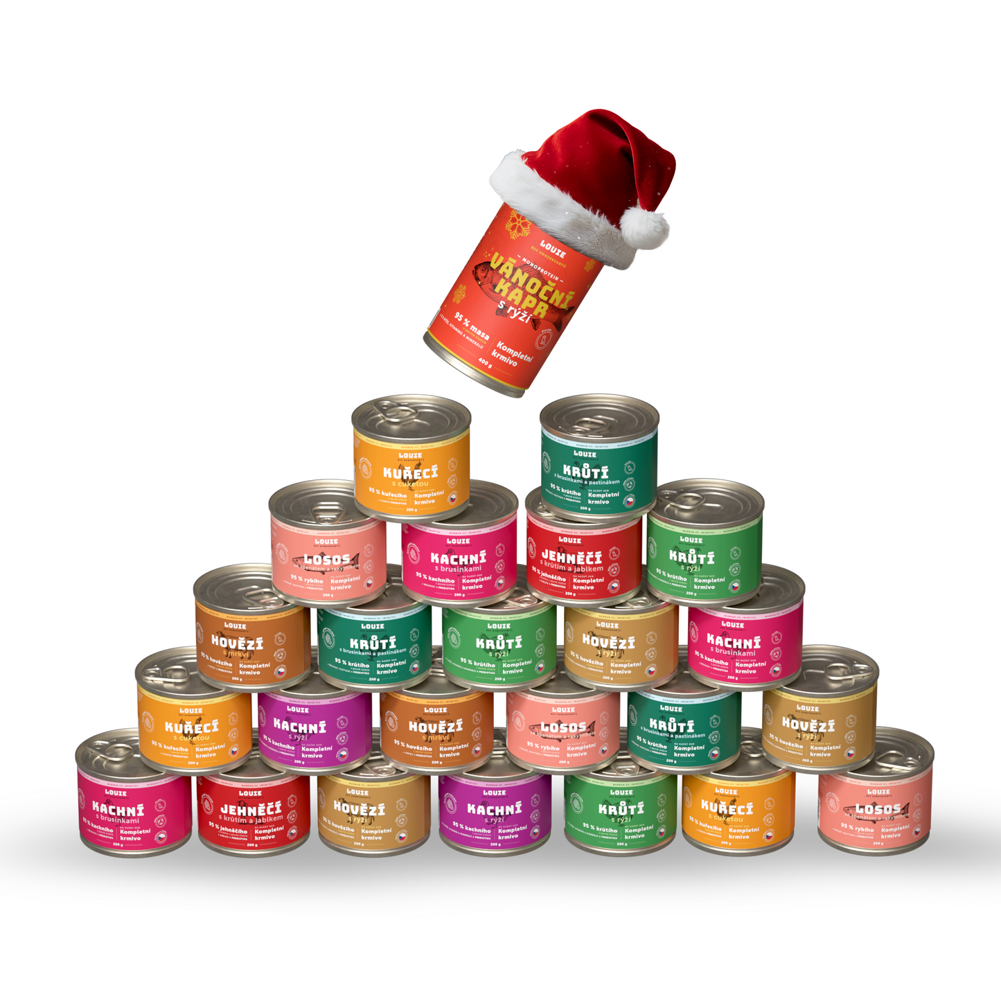 Adventný balíček 24ks + kapor zadarmo 200g