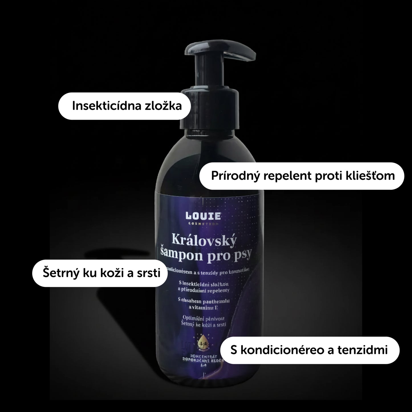 Kráľovský šampón pre psov 250 ml
