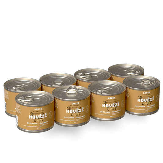 Výhodné balenie 8 ks - Hovädzie s ryžou 200g