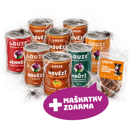 Halloweensky balíček | 8ks | 400g + maškrty zadarmo