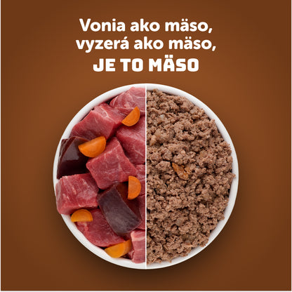 Výhodné balenie 16 ks - Hovädzie s mrkvou 400g