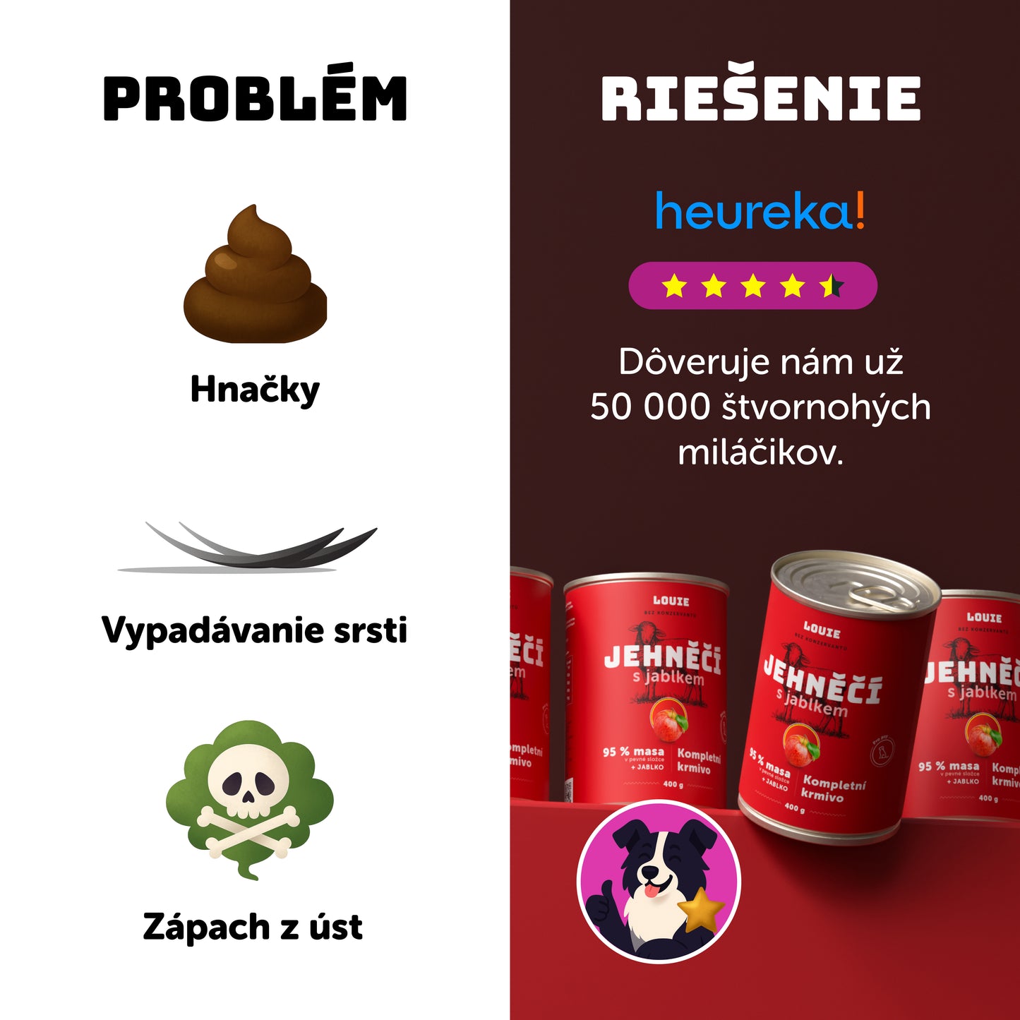 Jahňacie s jablkom 400g