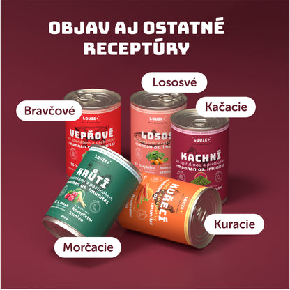 Kačacie so spirulinou a prebiotikami 400 g