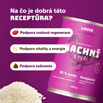 Výhodné balenie 8 ks - Kačacie s ryžou 200g