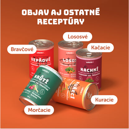 Kuracie s mrkvou a prebiotikami 400g