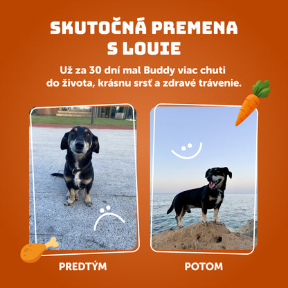 Kuracie s mrkvou a prebiotikami 400g