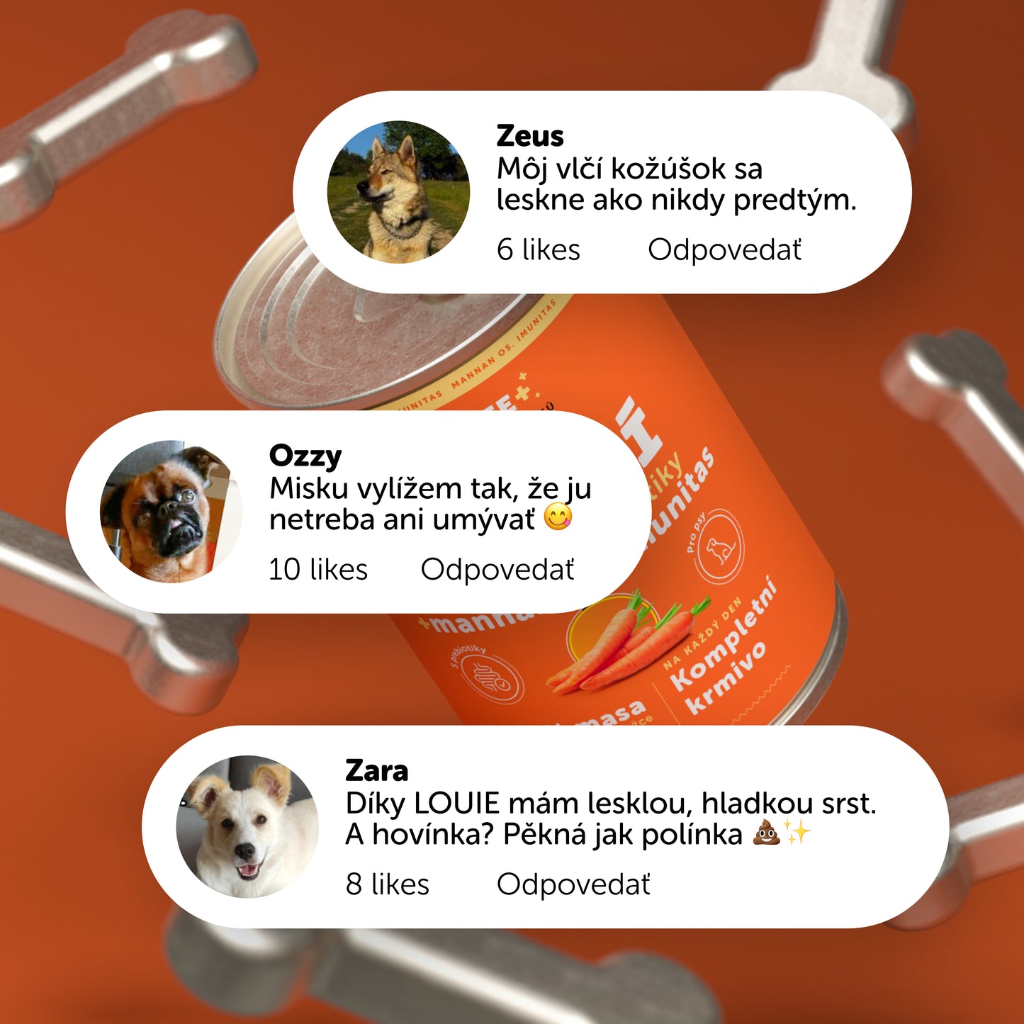Kuracie s mrkvou a prebiotikami 400g