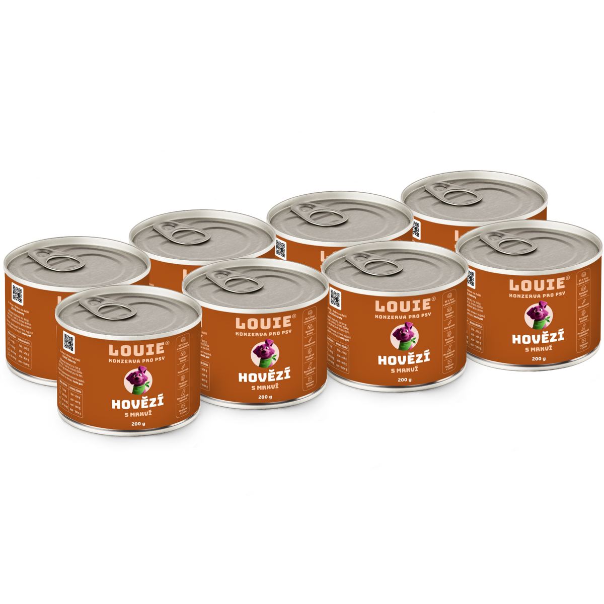 Hovädzie s mrkvou | 8ks | 200g