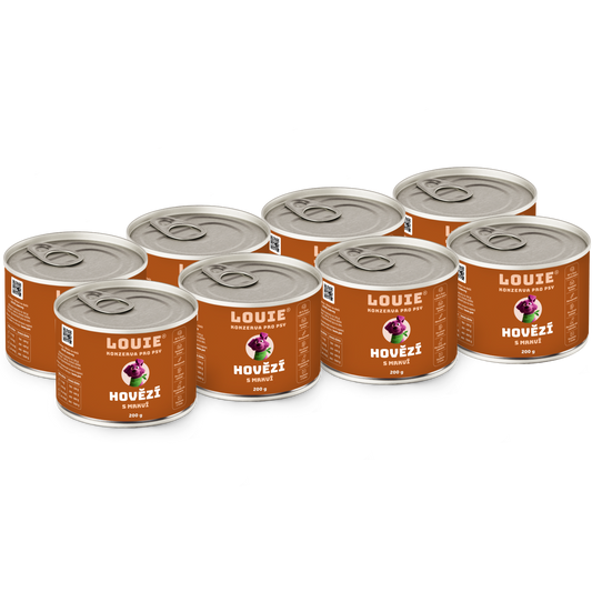 Hovädzie s mrkvou | 8ks | 200g