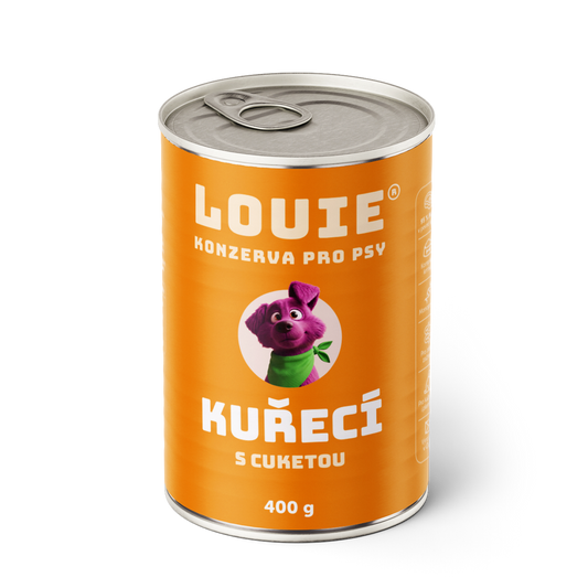 Kuracie s cuketou 400g