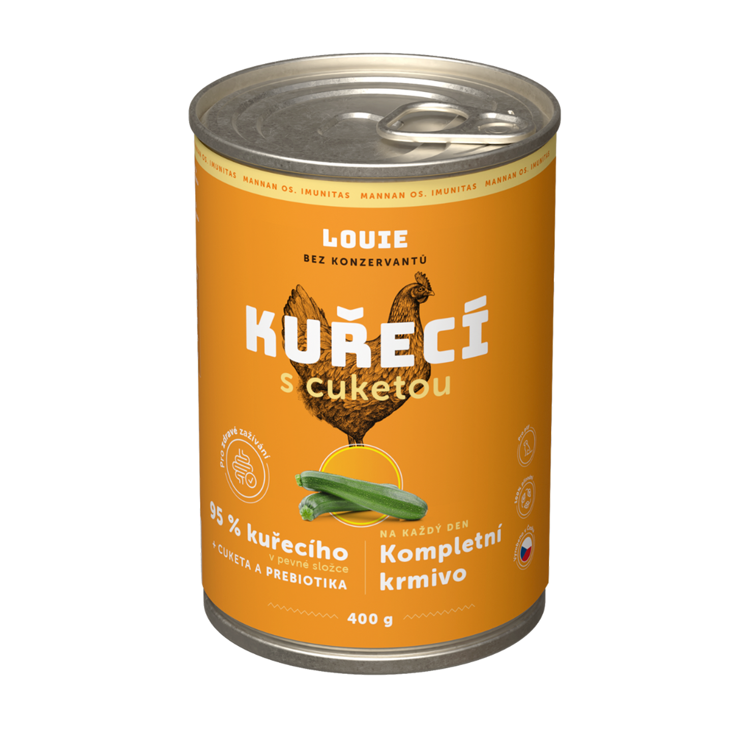 Kuracie s cuketou a prebiotikami 400g