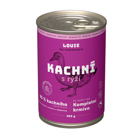 Kačacie s ryžou a prebiotikami 400g